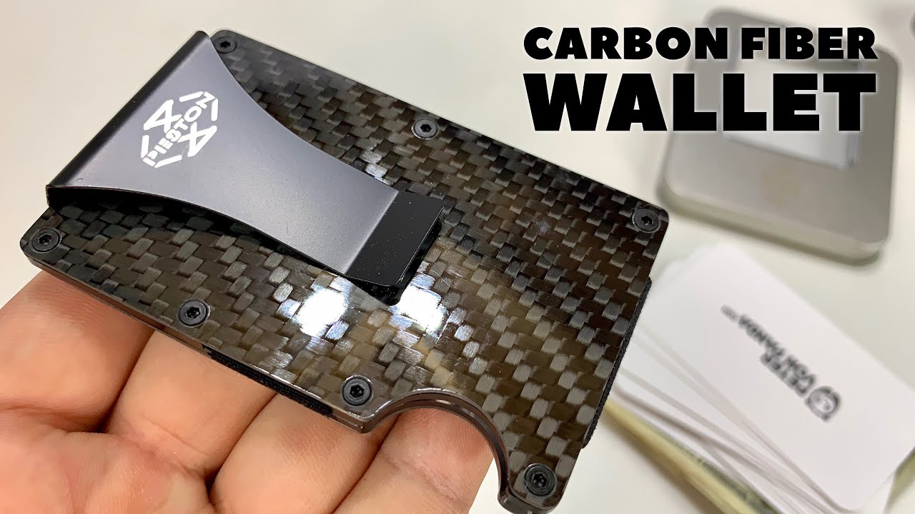 Buy Extremus Carbon Fiber RFID Wallet/Money Clip for Men