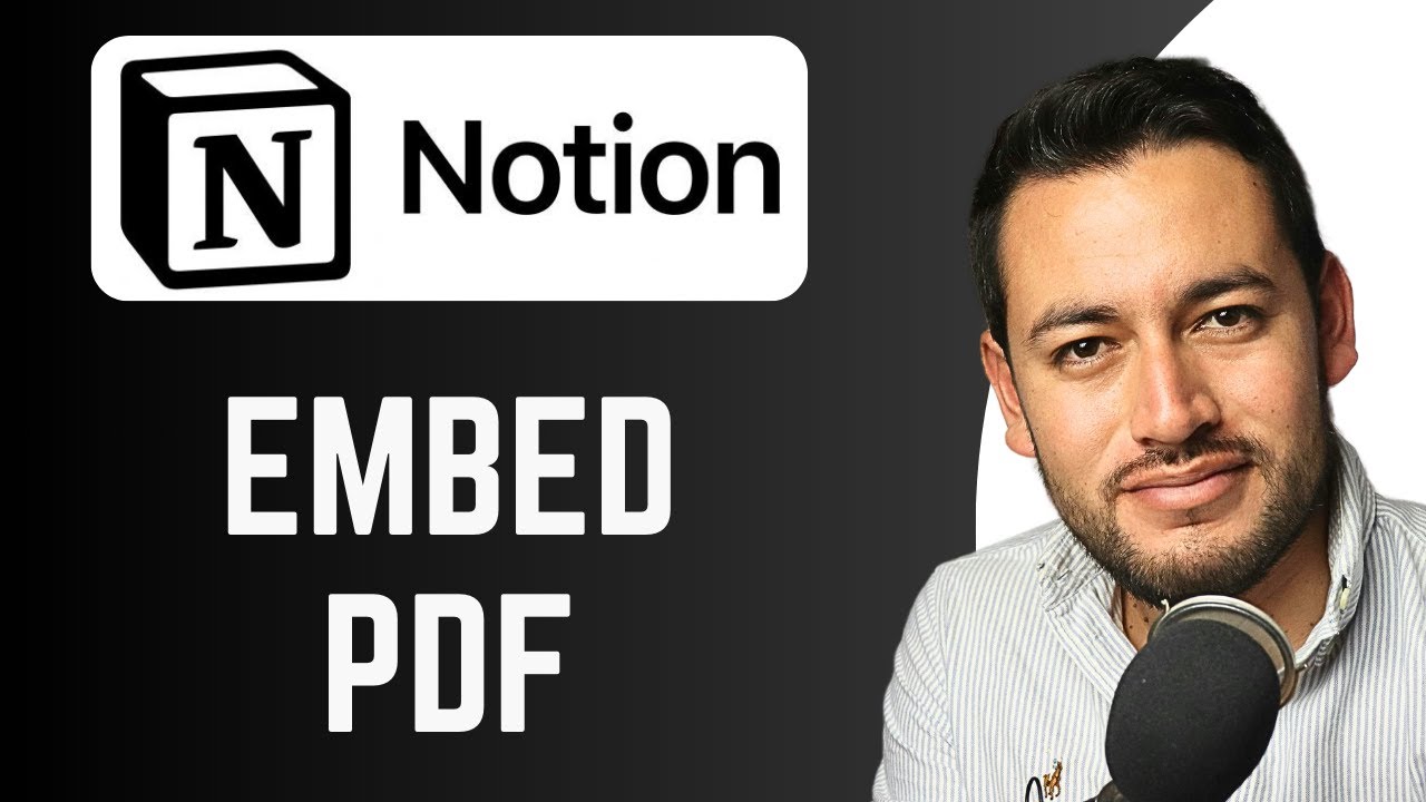 How To Embed PDF in Notion | View PDF inside Notion | Notion Tutorial ...
