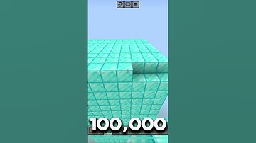 Day 66 of adding one diamond block per subscriber in Minecraft until we hit 100k subs #minecraft