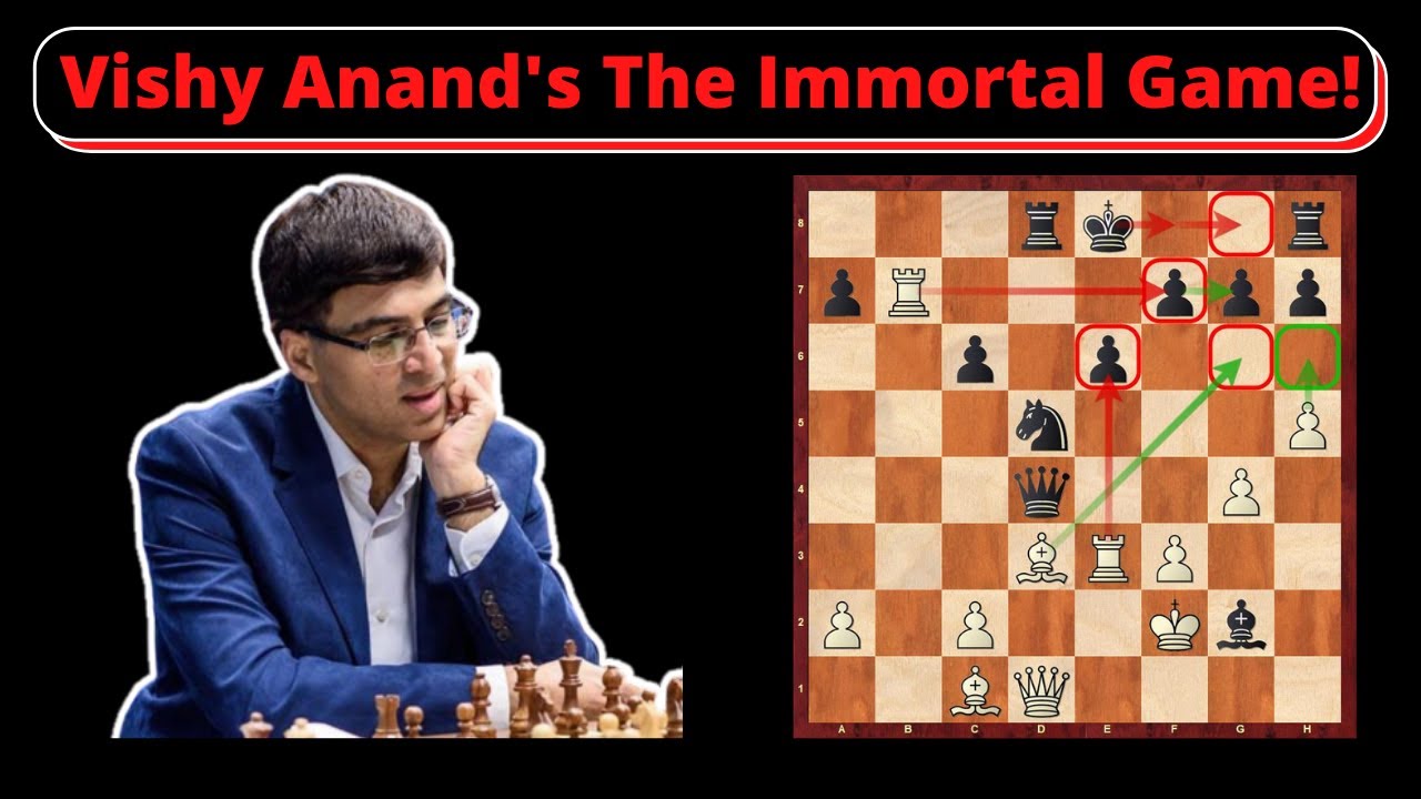 Vishy Anand's Immortal Chess Game!