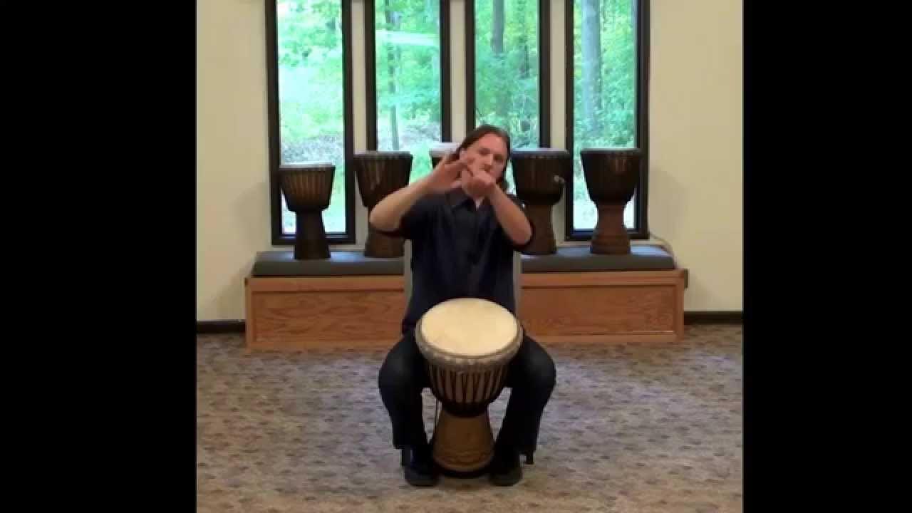 How to Play the Slap on the Djembe w/ Jim Donovan Drum Circle
