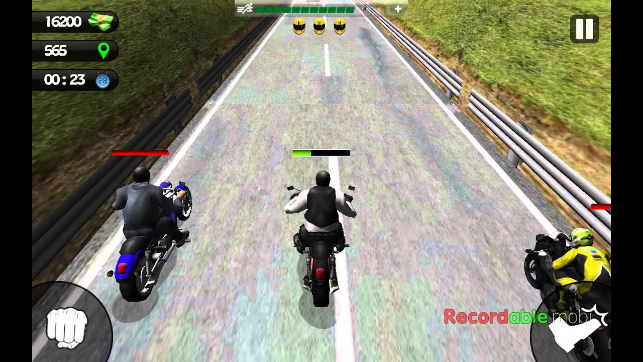 Lets play Bike Attack Race