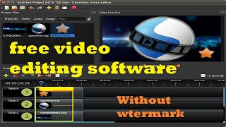 Free video editing software without watermark sofrware name: openshot
next related to copyright music,videos and images. so please subscribe
for l...
