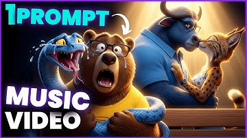 Create Viral AI Music Video with Just One Prompt (Sora 2 & Suno)