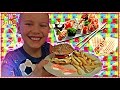 VLOG : 50000 ПОДПИСЧИКОВ 🍣 СУШИ 🍕ПИЦЦА 🍔 Гамбургер Своя компания Уфа💥  Kids Fun Party RUSSIA