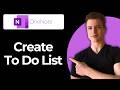 How To Create A To-Do List In OneNote (Full Guide)