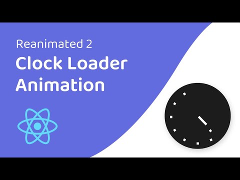 Clock Loader Animation in React Native (Reanimated 2)