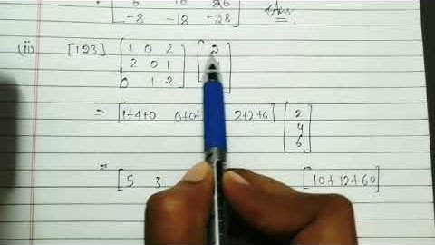 Ex:3.3 of class 12 maths/Elements of mathematics/Questions 1,2,3,4,5