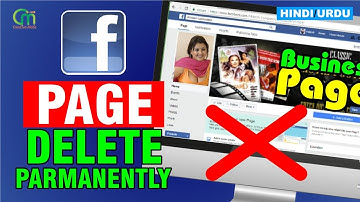 How to delete facebook page permanently - 2018 | step by step guide | Hindi/Urdu