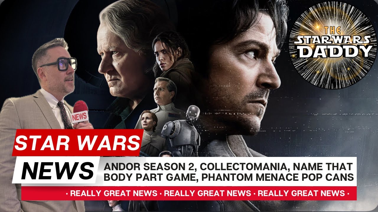 Andor S2 Second Trailer Reaction, Phantom Menace Pepsi Scam & Dr. Squatch Review | Star Wars News!