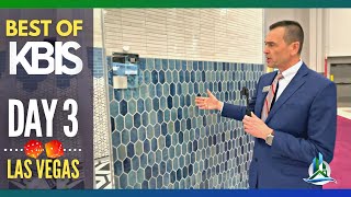 Best of KBIS 2023  Day Three | Surfaces, Daltile, Moen, and James Martin Vanities