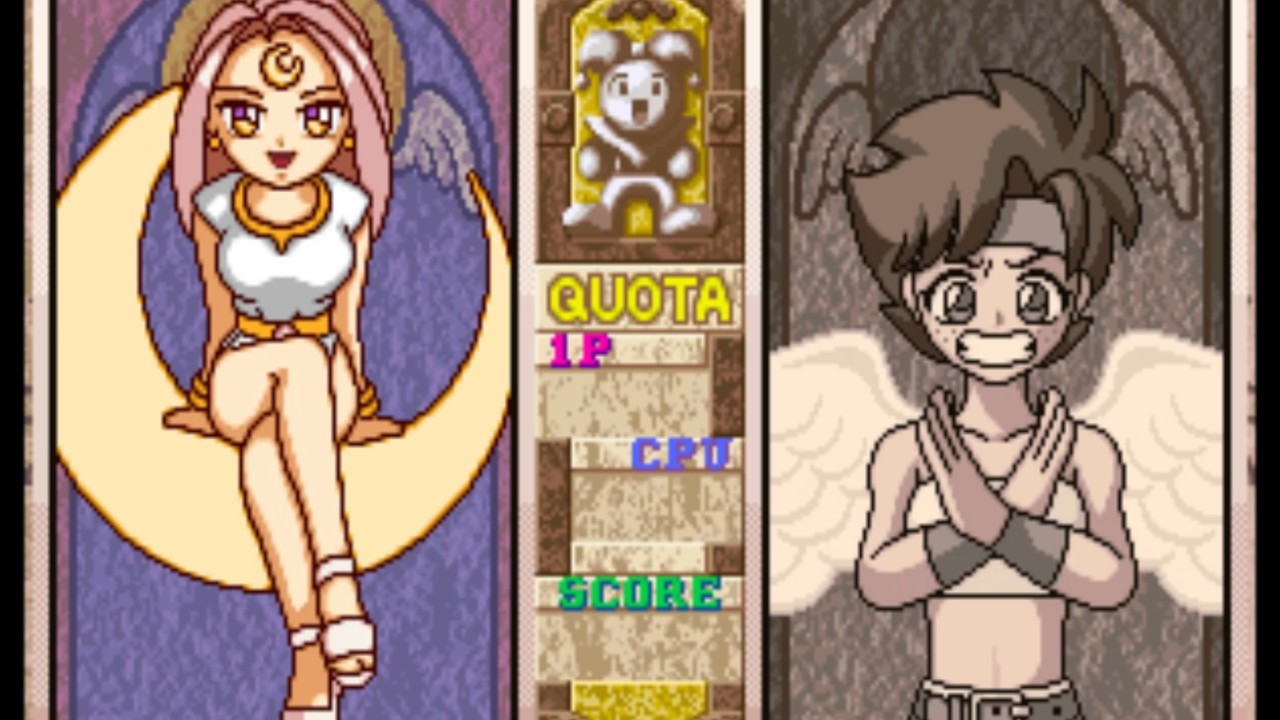 Magical Drop III Hidden Characters (4/5): Moon gameplay.