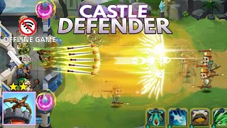 CASTLE DEFENDER GAME PLAY | GAME REVIEW screenshot 1