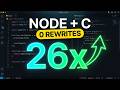 Node Can Call C Now. Don't Rewrite in Rust Yet.