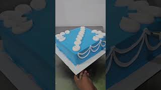 Diseño de pastel cuadrado #tutorialscake #cake #pastelescreativos