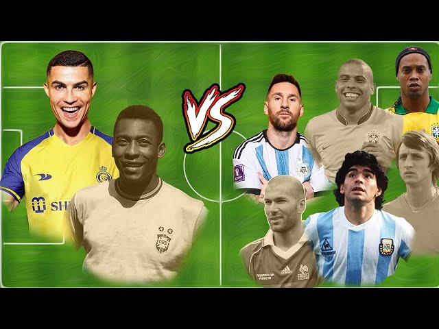 GOAL Africa - Pele 🆚 Maradona Ronaldinho 🆚 Zidane Ronaldo