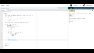 Display Unique Element of user input Array in C Language