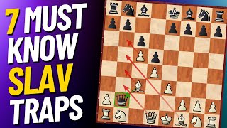 7 MUST Know Slav Traps 7 MUST Know Slav Traps
