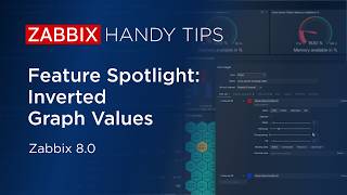 Zabbix Handy Tips: Zabbix 8.0 feature | Inverted Graph Values