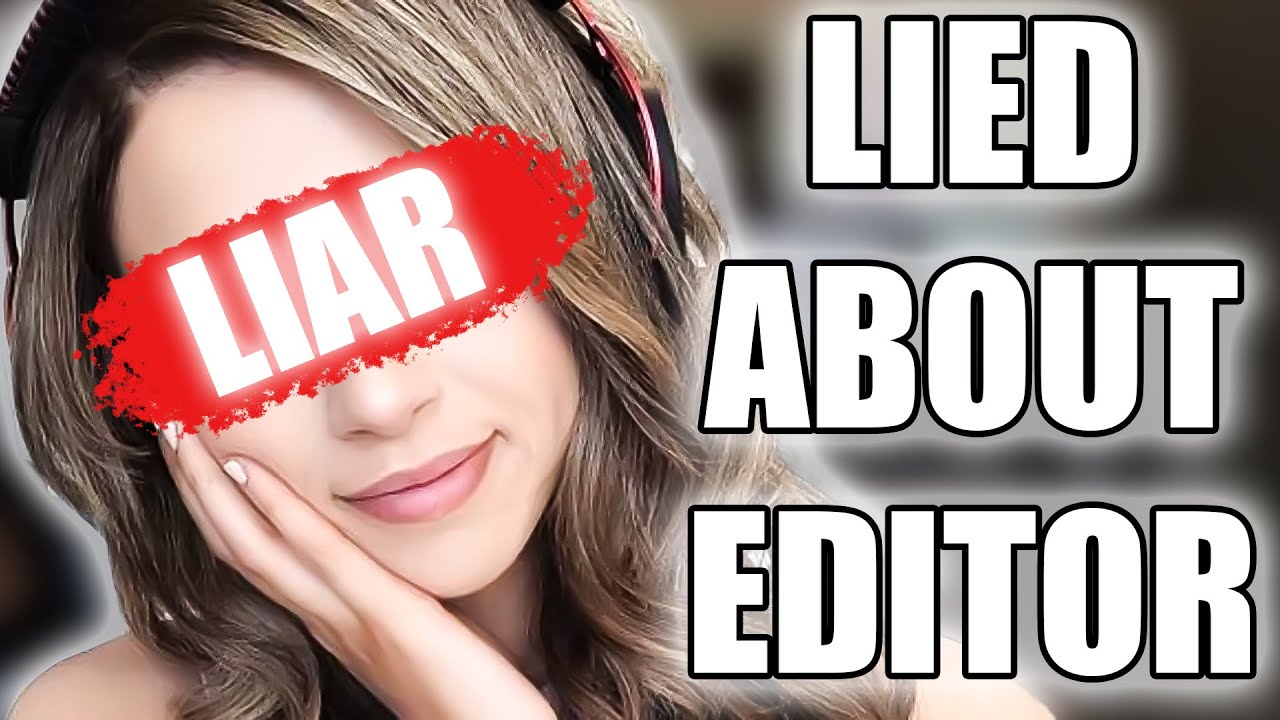 POKIMANE LIED ABOUT HER VIDEO EDITOR