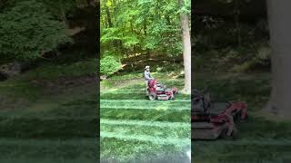 Spring stripes hit different this year 😤 #augustalawncare #lawncare #raleigh