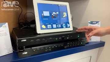 InfoComm 2019: ATEN Shows the VP2730, VK2100 and VK108US Control Keypads