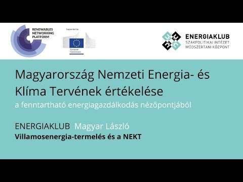 Magyar László: Villamosenergia-termelés és a NEKT (előadás)