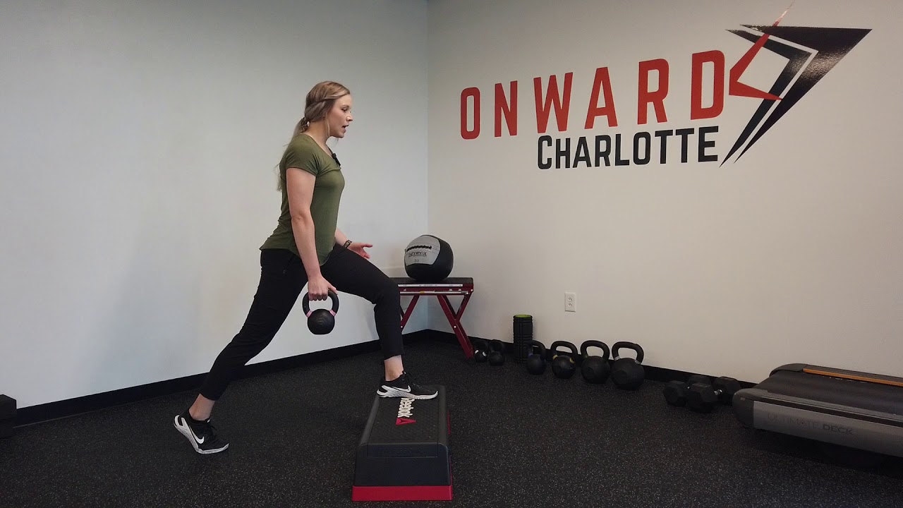 Forward Lunge with Front Foot Elevated YouTube