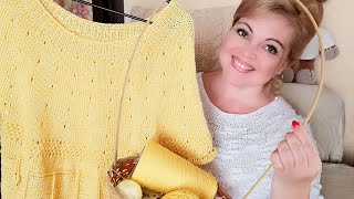 картинка: Я Его Связала! Образцы - не для Меня! Распускаю!  Скоро Зацветет! #РадиоТаня #ТатьянаКильмяшкина