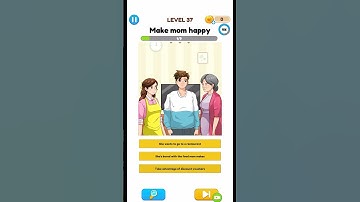 Annoying Puzzle Game - Level 37 - Make mom happy.