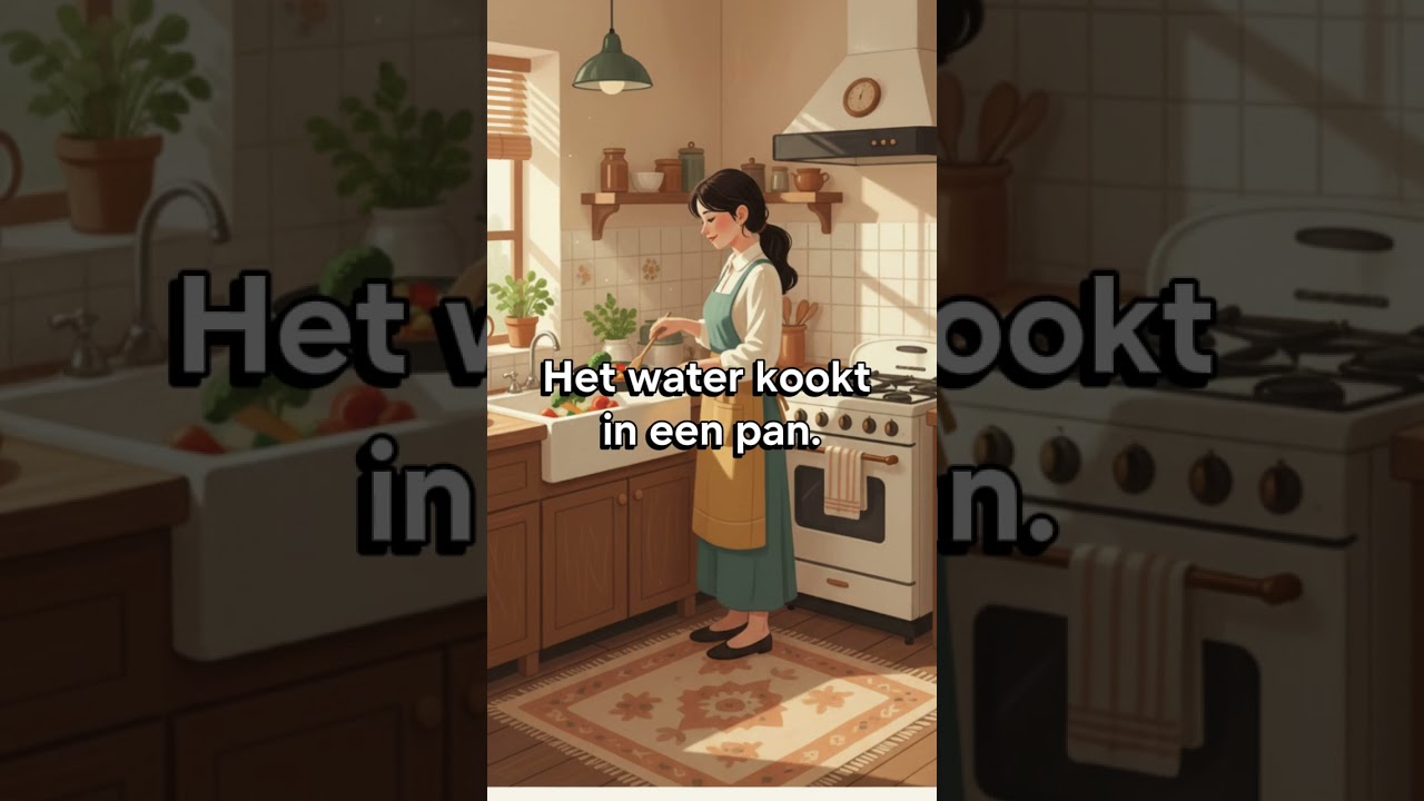 Cooking Dinner | Short stories for Dutch beginners 🇳🇱📖