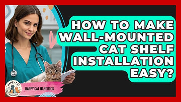 How To Make Wall-mounted Cat Shelf Installation Easy? - Happy Cat Handbook