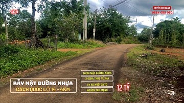105m mặt đường nhựa 2,65ha rẫy nguồn thu mạnh Đăk Rmoan, Gia Nghĩa 12 tỷ