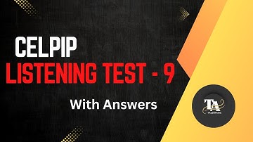Celpip Listening Mock Test - 9 | Celpip Listening Test Practice With Answers