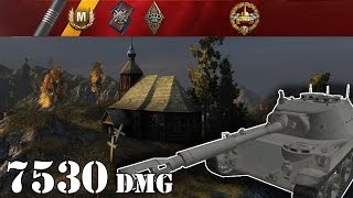 World of Tanks / Ru 251 .. 7530 Dmg