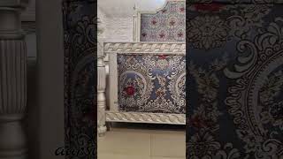 Wooden Bed Design - Fully Hand-Carved Bedroom Furniture #aarsun #furniture #reels