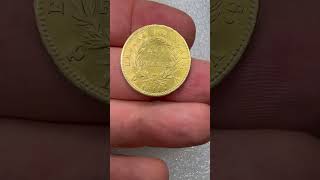 Napoleon gold 40 francs 1811