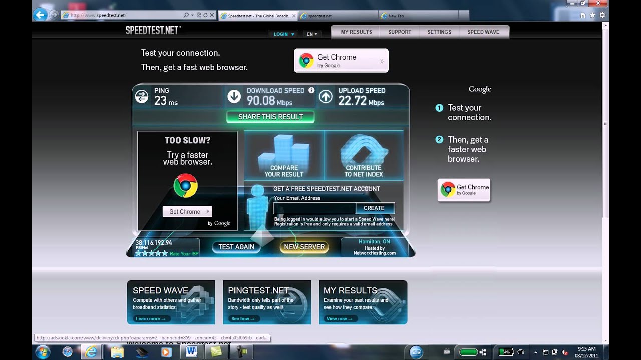 0 Extreme Results 100mbps - YouTube