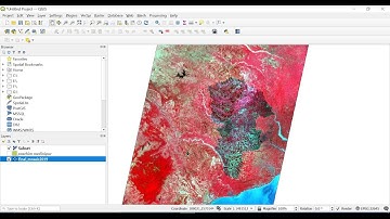 How to process clip (Subset) Raster file From shp. File in QGIS…