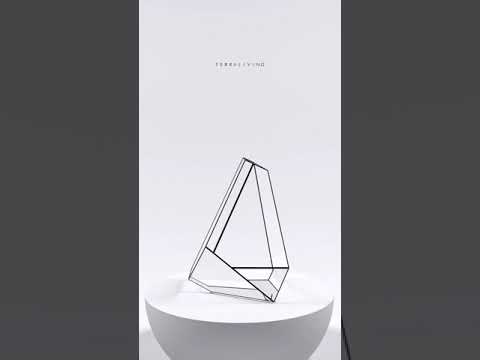 The Iris - Geometrical Glass Form Study by TerraLiving