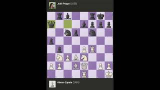 Alonso Zapata vs Judit Polgar ◉ It "Open" ‖ New York → USA (1989)