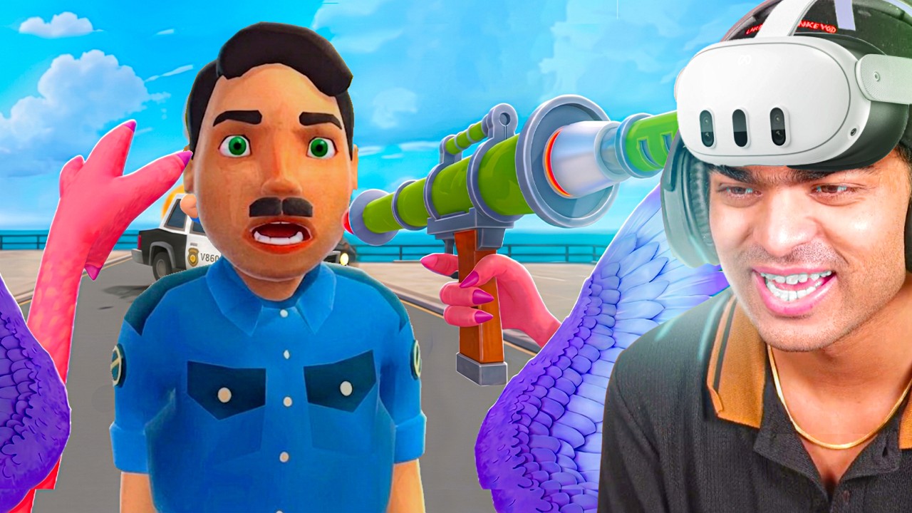 I Became a BIRD in VR