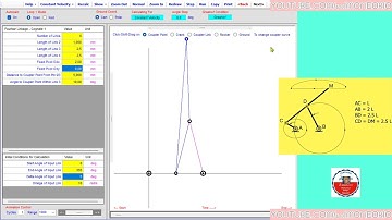 Chebyshev Lambda Linkage BY NORTON FOURBAR