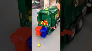 Satisfying Asmr Comparison Review 118 vs 132 Garbage Truck Models  Size, Details &amp; Features