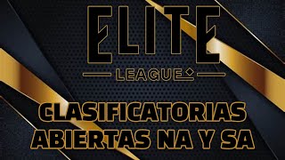 [ES] Clasificatorias Abiertas. Elite League 2. Region NA y SA. #dota2