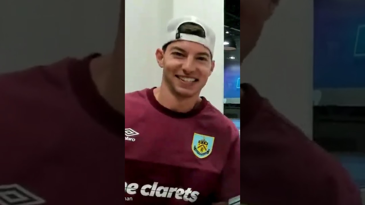 Burnley F.C. and Dude Perfect ink shirt partnership