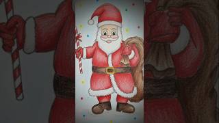 Santa is coming with colours of joy |“Drawing Christmas happiness, one stroke at a time!”|#santa