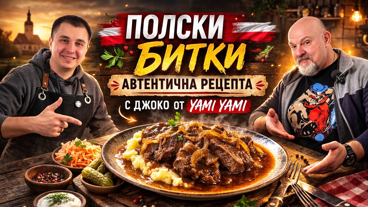 Класическо полско ястие с телешко месо - Битки | Гост Джоко от @YamiYami