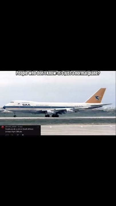 South African Airways flight 295 @Nunéz_editz6 #planecrash #airlinehistory #aircrafthistory