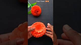 🏵️🏵️3D Paper Flower making # origami #diy Easy Beautiful Paper #craft #handmade #shorts🏵️
